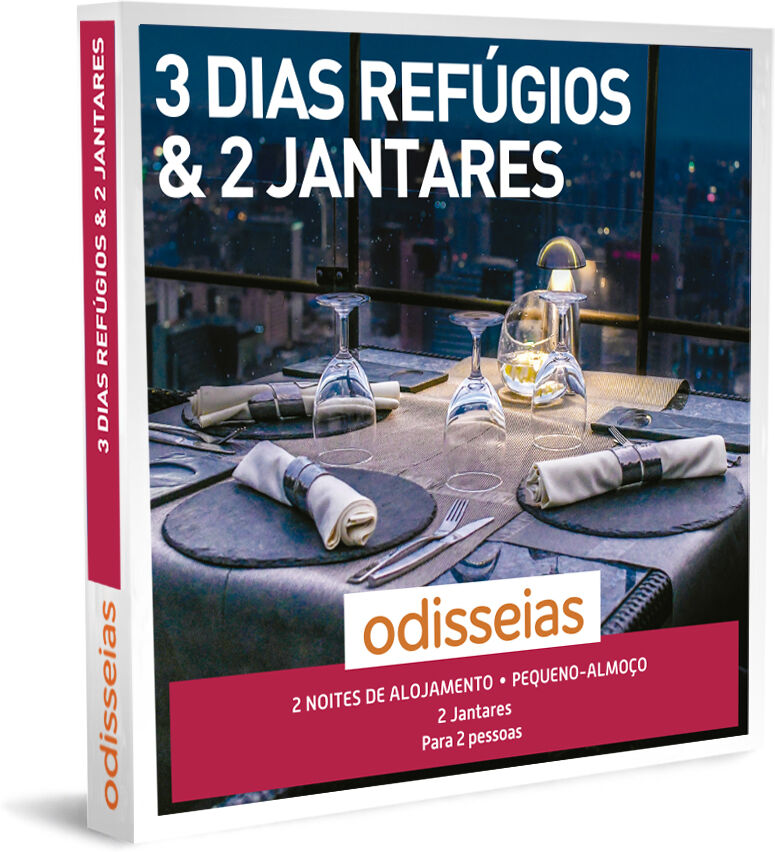 3 Dias Refúgios & 2 Jantares   50 Estadias à Escolha