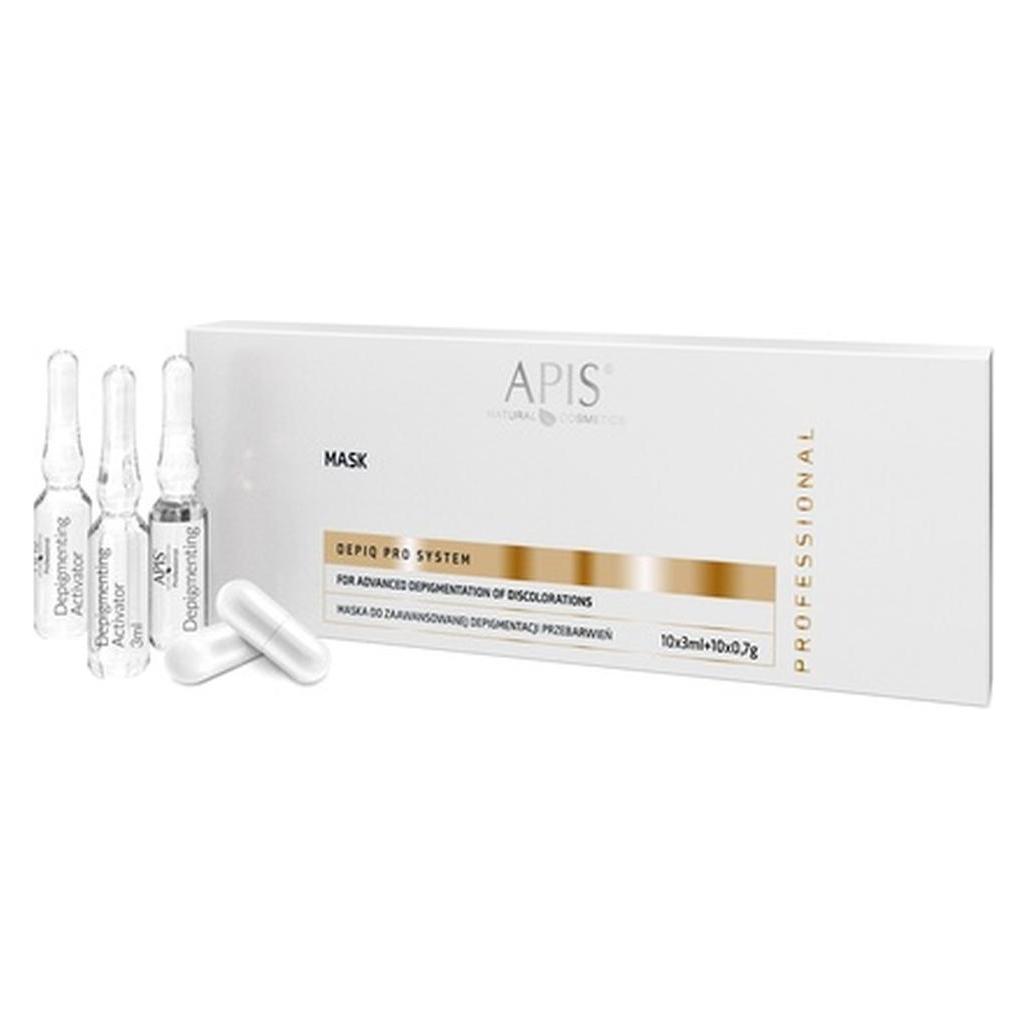 Apis Natural Cosmetics Apis Depiq Pro System Mask For Advanced Depigmentation Of Hyperpigmentation 10X3Ml (3 ml) (44726141)