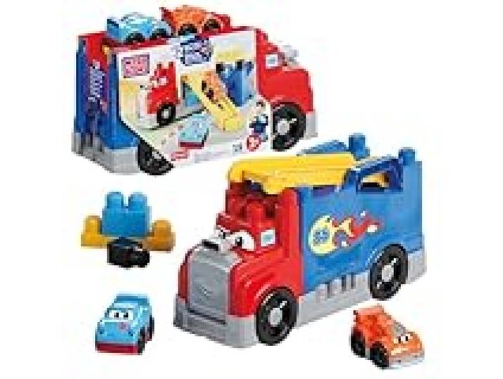 MEGA BLOKS First Builders Camion de Course à Construire