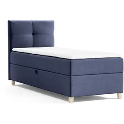 POLSTERBETT Helen Mini 93/206/106 dunkelblau