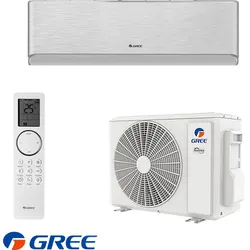 Gree Airy GWH24AVEXF-K6DNA1A Inverter-Klimaanlage – Silber, 24.000 BTU, WLAN, A+++/A++, bis zu 48 m2