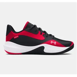 Under Armour, Herren, Hallenschuhe, UA Lockdown 7 Low (45), Rot