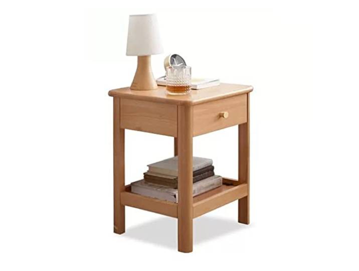 YCCHAH Bett mit Stauraum Haushalts-Nachttisch, moderner, minimalistischer Spind, nordisches Schlafzimmer, Nachttisch, Wohnzimmer-Beistelltisch Desktop