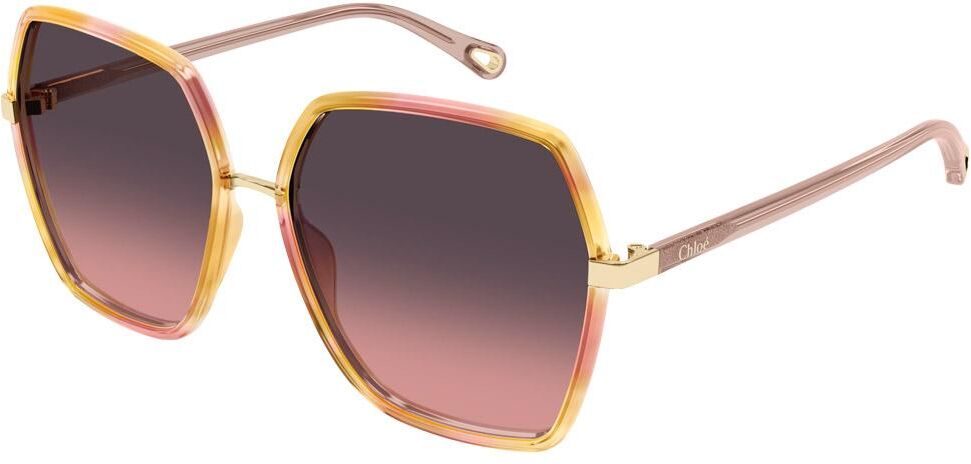 Chloé  - CH0262S 003 Havana Pink - Lunettes de soleil