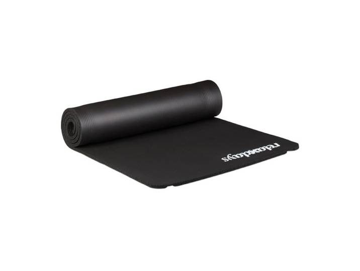 Relaxdays Lot de 2 tapis yoga 1 cm caoutchouc