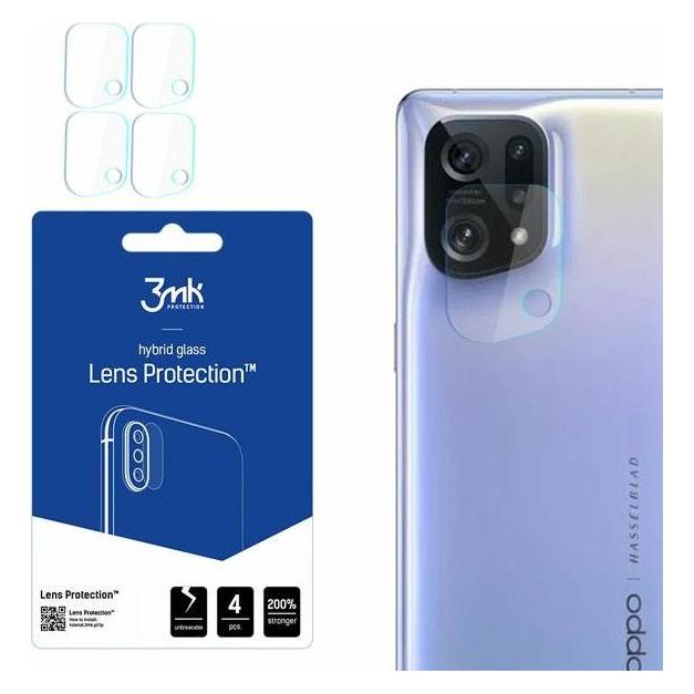 3MK Lens Protection do Oppo Find X5 (1 Stk., Oppo Find X5) (3MK2847)