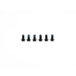 OAK COMPONENTS Schrauben Titan für Bremsscheibe M5 x 10 mm | 6 Stück