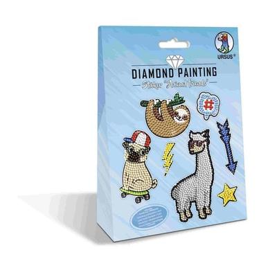 Diamond Painting Sticker 'Animal friends'