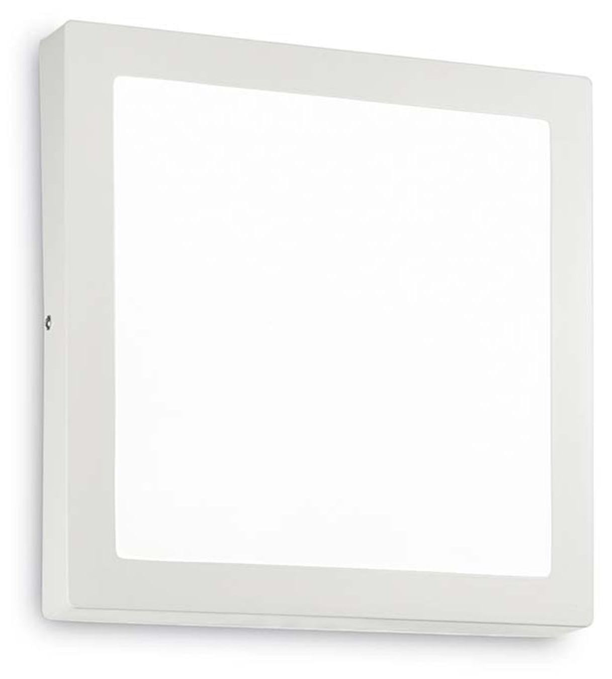 IdealLux Moderne vierkante wandlamp met LED