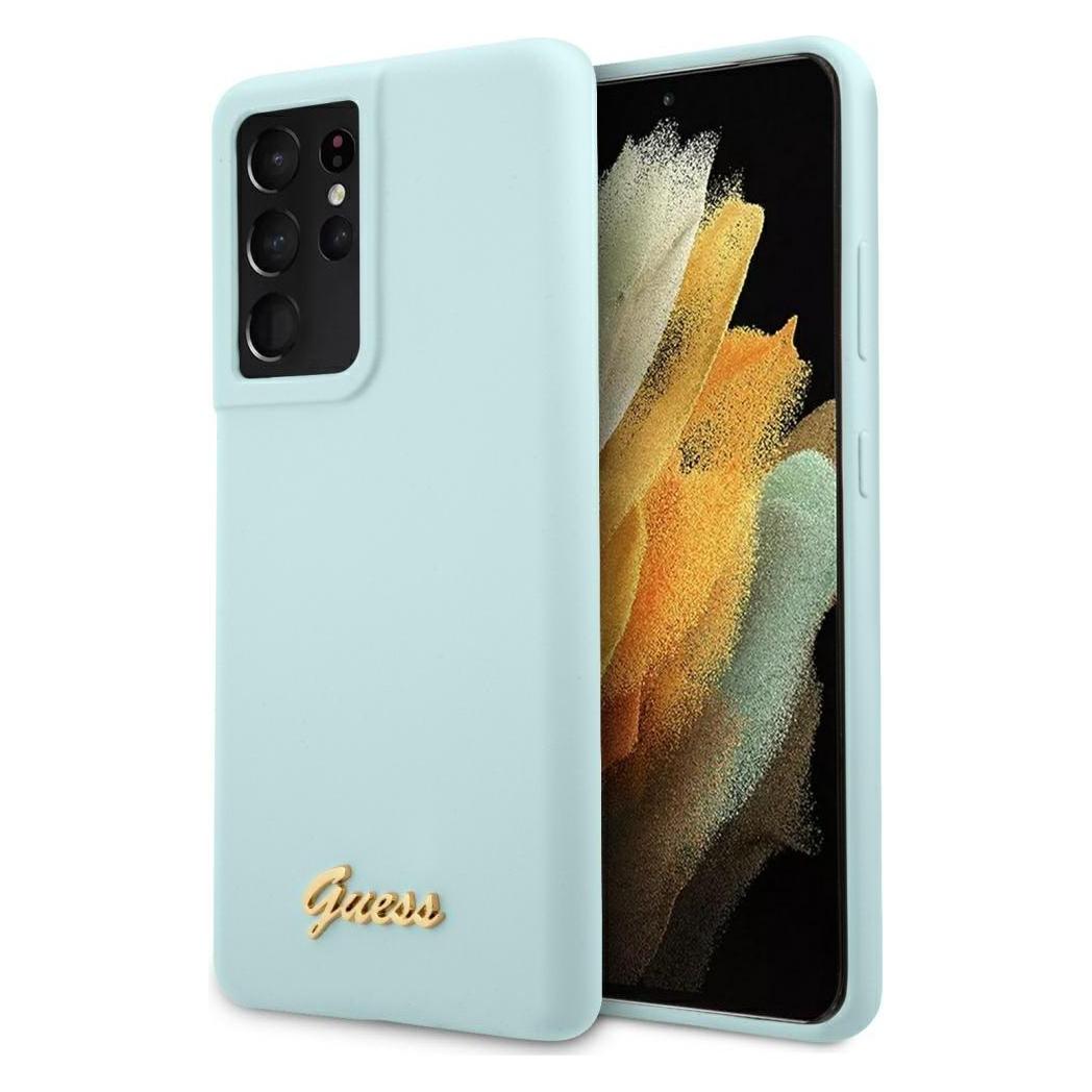 Guess Case (Samsung Galaxy S21 Ultra) (GUHCS21LLSLMGLB)