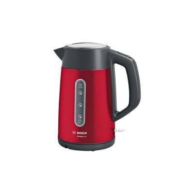 Bosch TWK4P434 Wasserkocher 1,7 l 2400 W Schwarz, Rot
