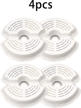 Inspire Curations FreshFlow Multi Filtration Cat Water Fountain Replacement Filters upgrade 4pcs
