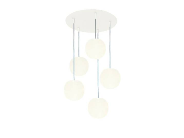 Casablanca Pendelleuchte Acai Rondell, rund, aus Glas, deutsche