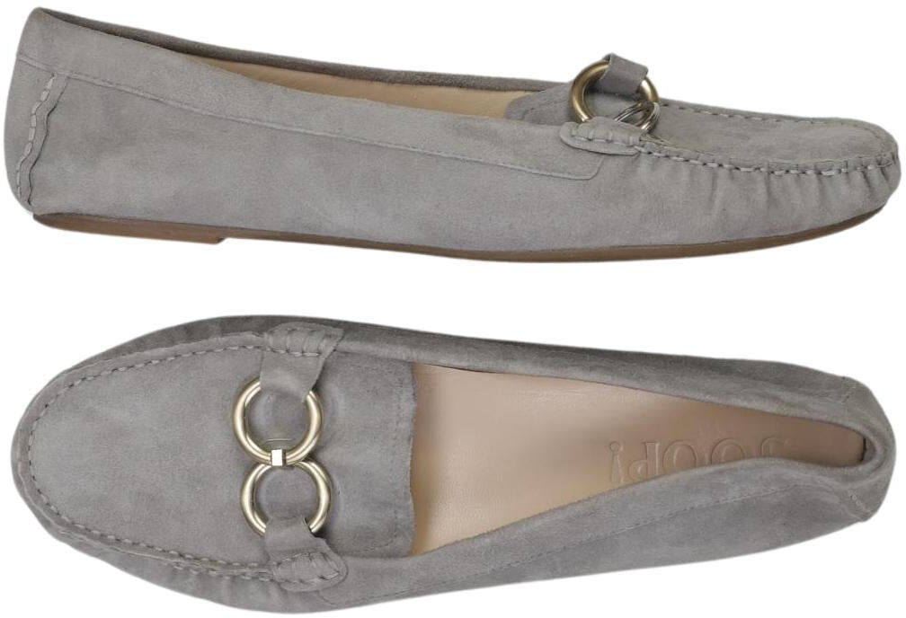 JOOP! Damen Halbschuh, Grau, Gr. EU 40.5, Leder - Second Hand