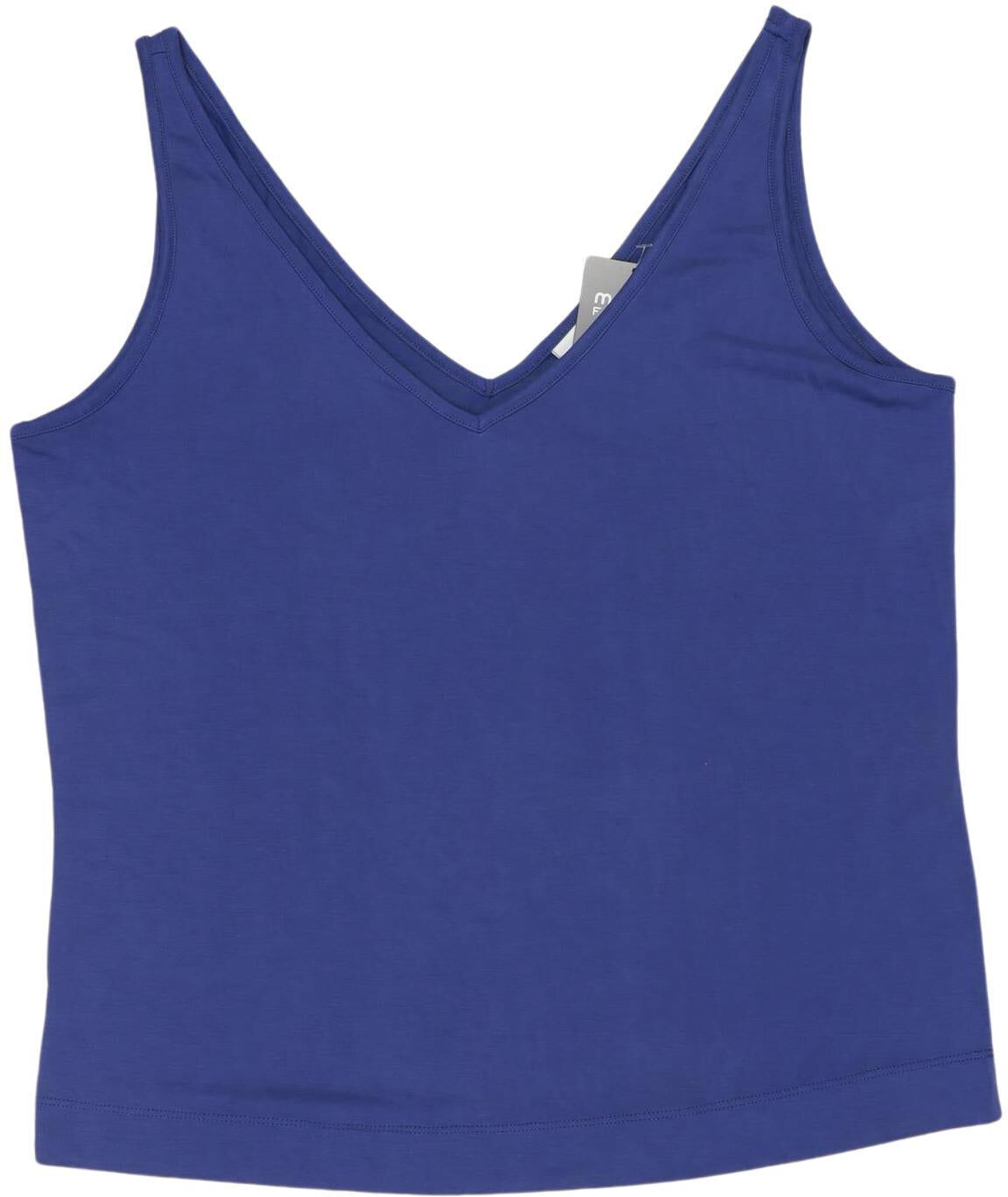 Kauf dich glucklich Damen Top, Blau, Gr. S, Modal / Synthetik - Second Hand