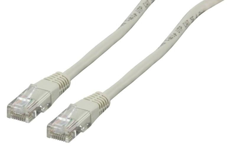 Datacom patchkabel UTP CAT5E wit 5 meter