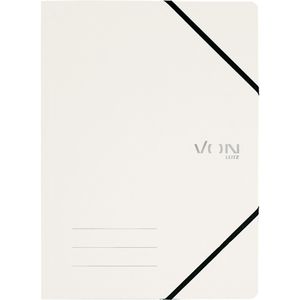 VON-Leitz Eckspanner 30110001, A4, Karton, weiß