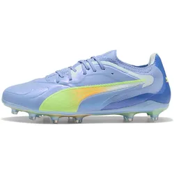 PUMA King 20 Ultimate Light Up FG/AG Fußballschuhe Damen 01 - fizzy light/icy blue/intense lavender 37