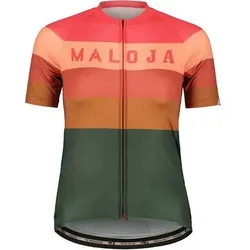 Maloja Damen Radtrikot WMADRISAM. TRIKOT, Größe XL in Orange Orange