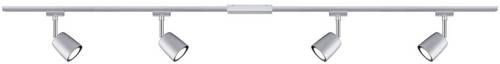 Paulmann Cover Schienen-Komplett-System URail GU10 40W LED Chrom, Chrom (matt)