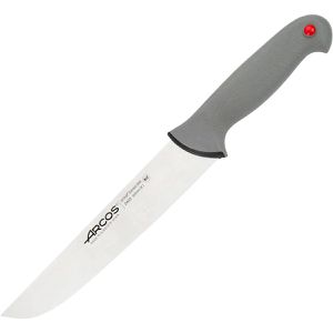 Arcos Fleischmesser Colour Prof 240300, 20 cm Edelstahlklinge mit glattem Schliff Kunststoffgriff