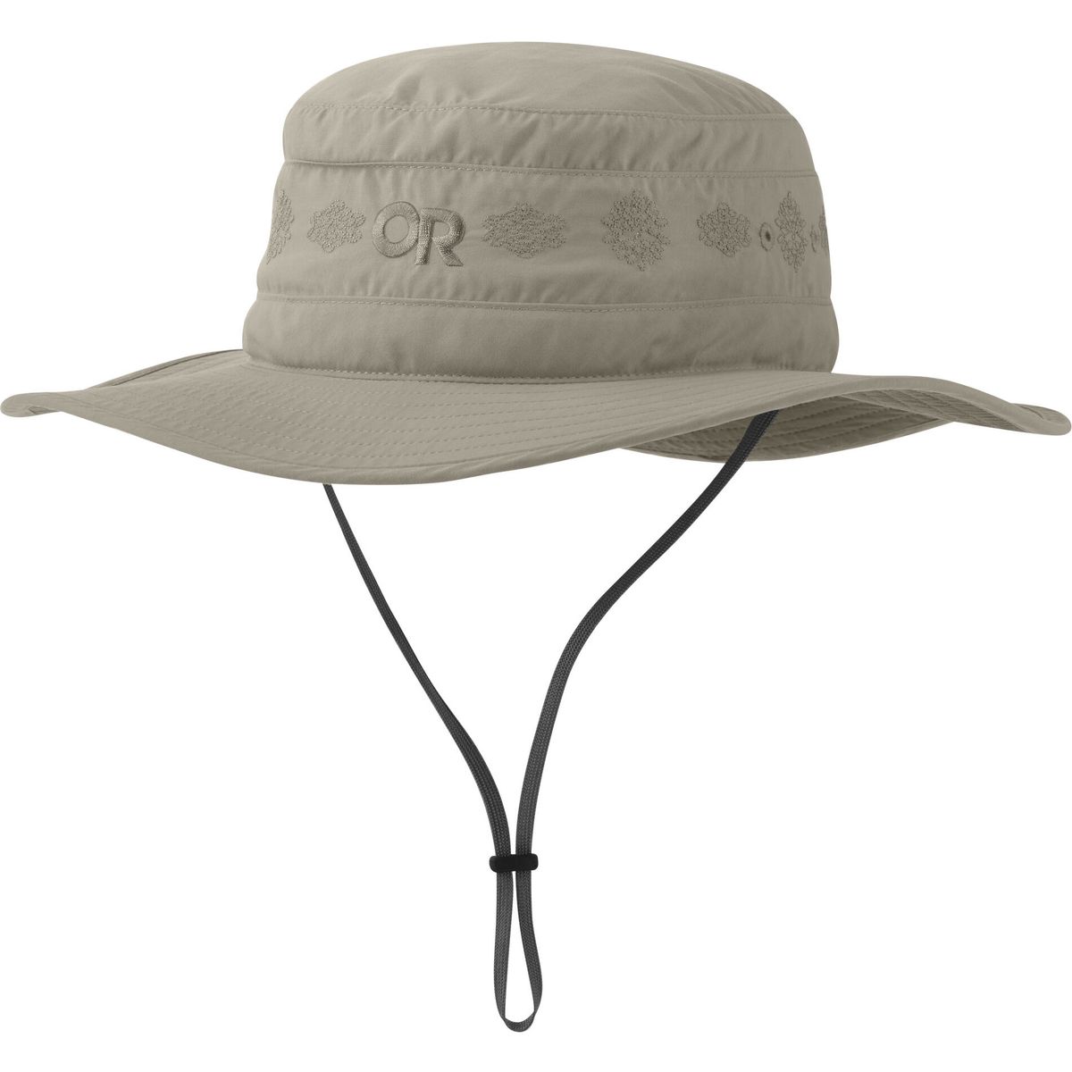 Outdoor Research Women's Solar Roller Sun Hat khaki-rice embroidery (2035) XL 2434422035009