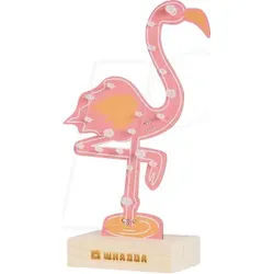 WSXL104 - Lötbausatz XL Flamingo, Lichteffekte