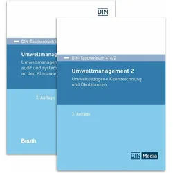 Umweltmanagement. Paket, Fachbücher von DIN e.V.