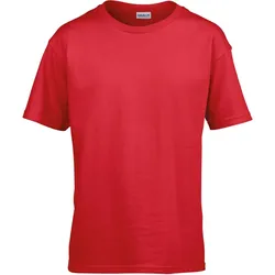 Gildan Kinder Softstyle Youth T-Shirt 64000B red XS (104/110)