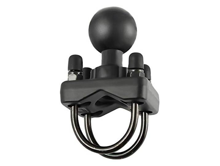 RAM Mounts Rail Base\, 2 x U-Bolt\, C-Size Double U-Bolt Ball Base for\, RAM-235-1U (Double U-Bolt Ball Base for 1.25-1.5 Rails)