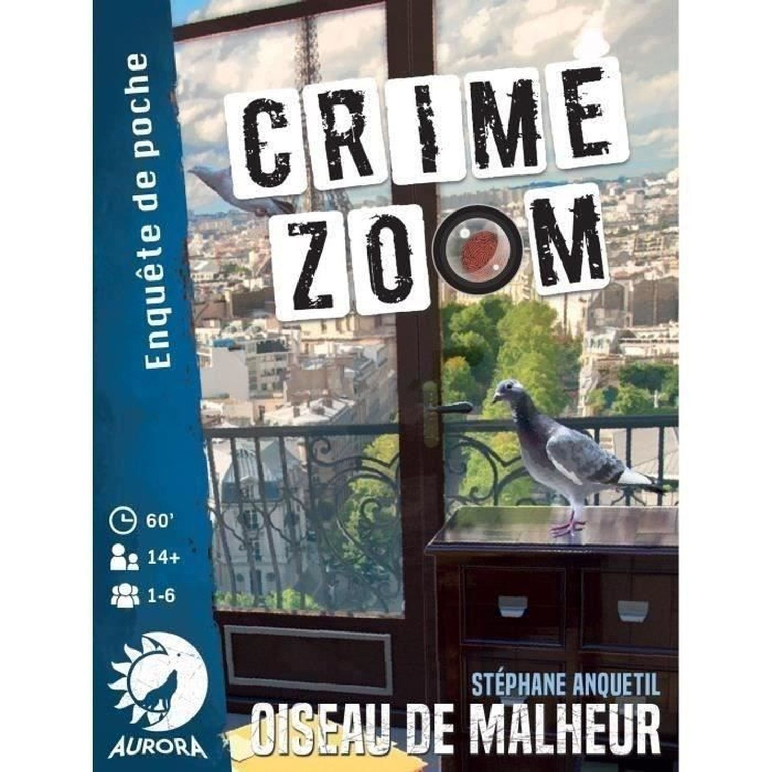 Asmodee Crime Zoom bordspel: Oiseau de Malheur (FR)