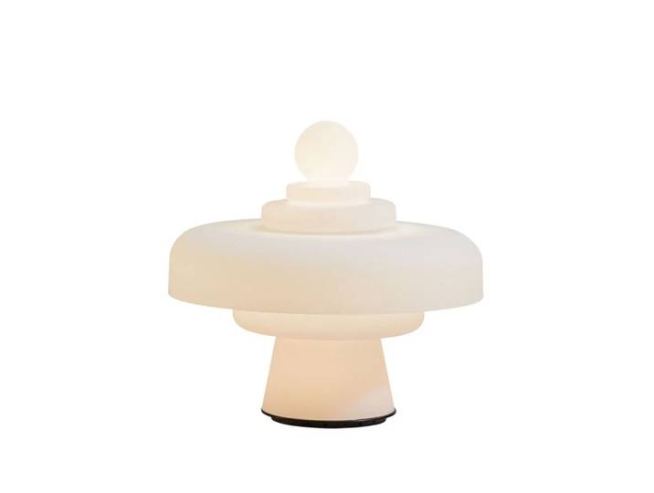 FONTANA ARTE lampe de table REGINA (Blanc - verre souflé)