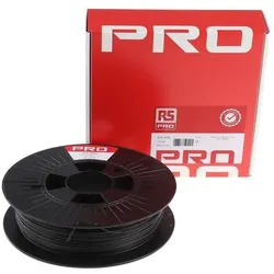 RS PRO RS Black 1.75mm Carbon 500g (500 g, 1.75 mm), Filament, Schwarz