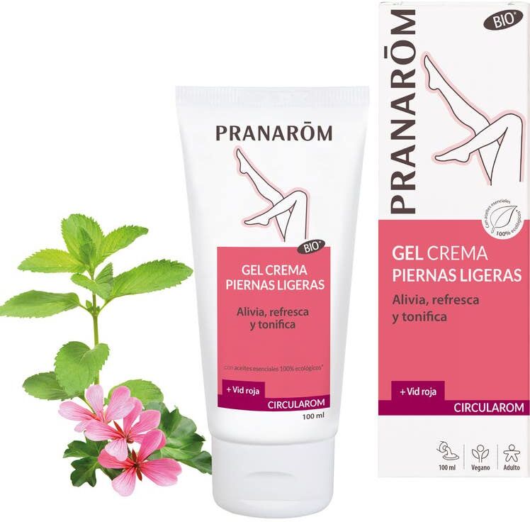 Pranarôm Circularom Gel Crema Piernas Ligeras BIO 100ml