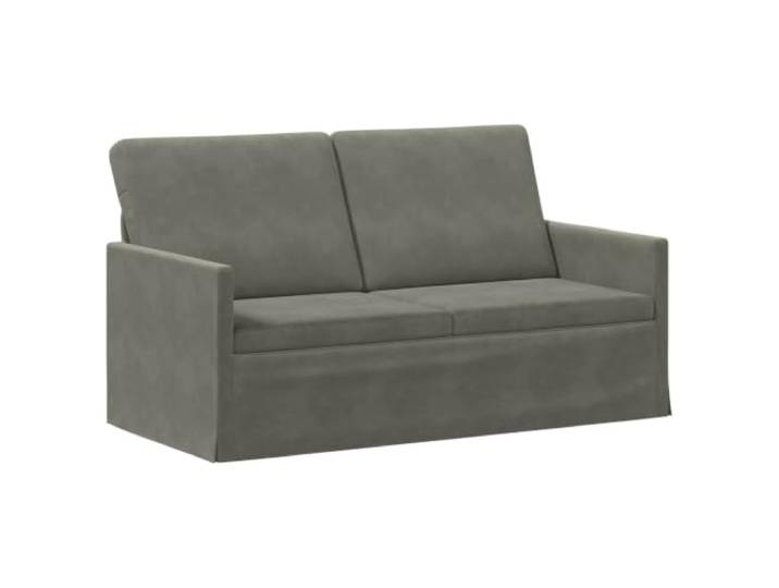 vidaXL 2-Sitzer Sofa Hellgrau 150 x 81 x 82 cm Cordstoff Bietet dauerhafte Unterstützung und Zuverlässigkeit. Schaumkissen sorgen für überlegenen Komfort