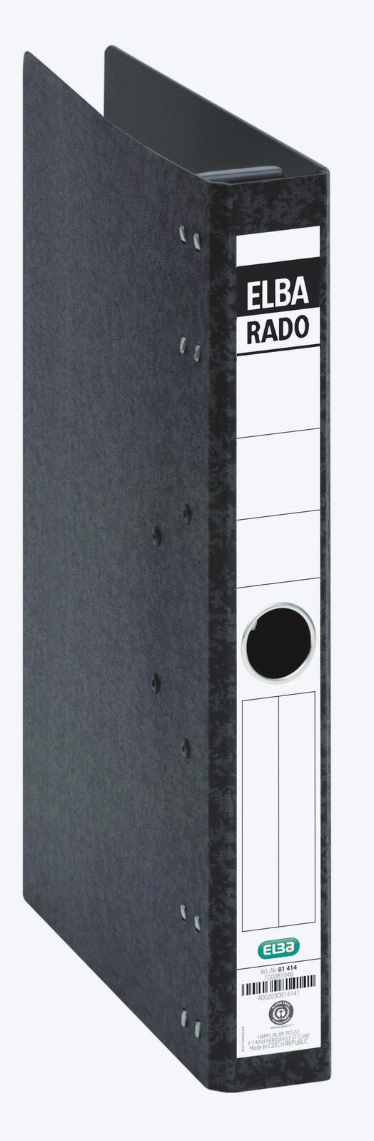 ELBA Hängeordner Rado 5 cm schwarz 100081046