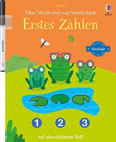 Jessica Greenwell - Mein Wisch-und-weg-Vorschulspaß: Erstes Zählen: mit abwischbarem Stift (Wisch-und-weg-Vorschulspaß-Reihe) - Preis vom 09.10.2026 07:28:09 h