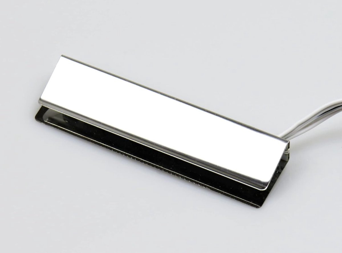 Glasrand Verlichting LED Verlichtingsset met RGB Kleurkeuze en 10cm Clips van Roestvrij Staal