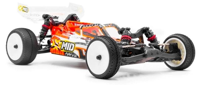 HobbyTech Bugina 1:10 RC Auto 1.XMID.RTR - Rood