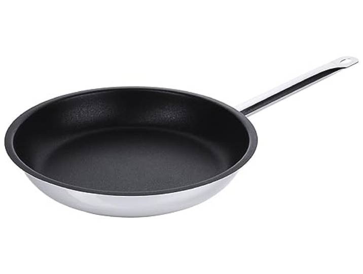 Contacto Edelstahl Antihaft-Bratpfanne 32 cm aus Edelstahl mit Quantum- beschichtung