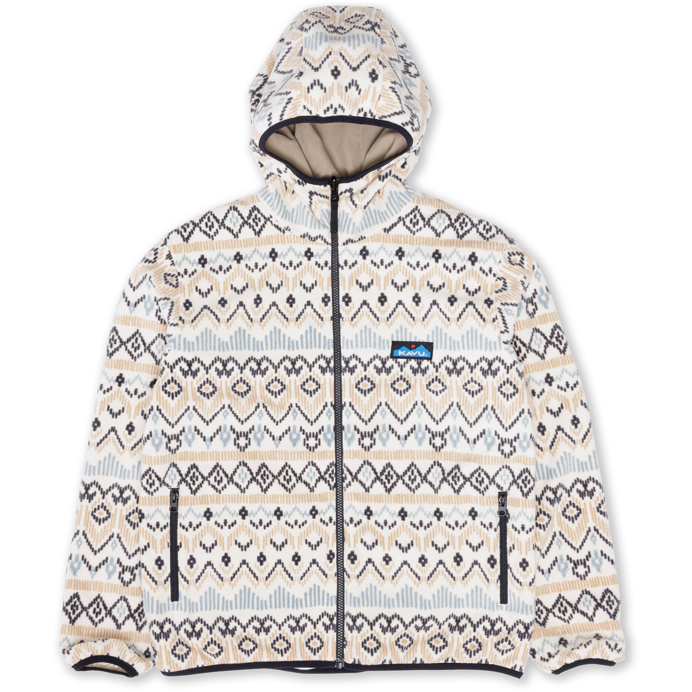 Kavu Cedar Cove Damen Fleecejacke weiss Größe M Trekking Schnell trocknend