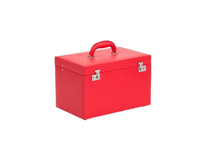 Design Schmuckkoffer „Heritage“ Samt Rot WOLF