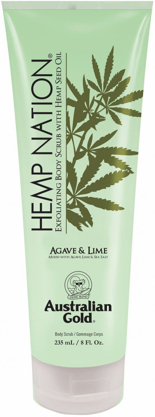 AUSTRALIAN GOLD Hemp Nation Agave & Lime Body Scrub 235ml
