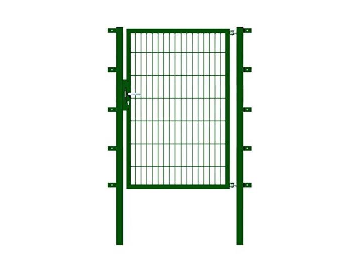 Alberts 646813 Einzeltor Flexo mit Zubehör verschiedene Breiten und Höhen grün Breite 100 cm Höhe 140 cm