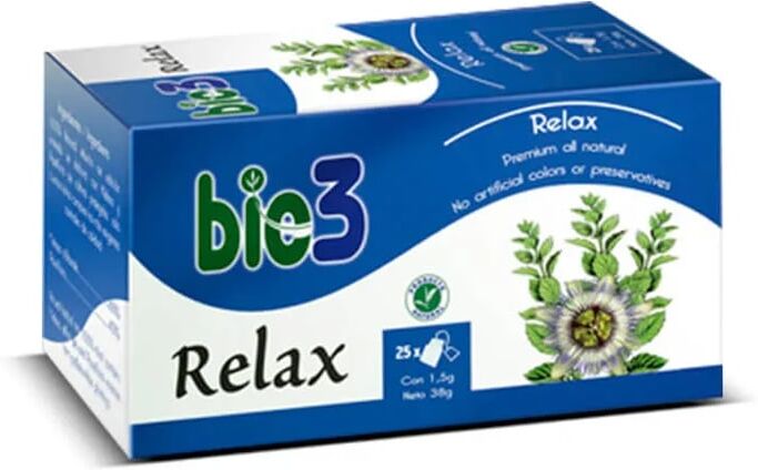 Bio3 BIE3 RELAX 25 Infusões 1.5g