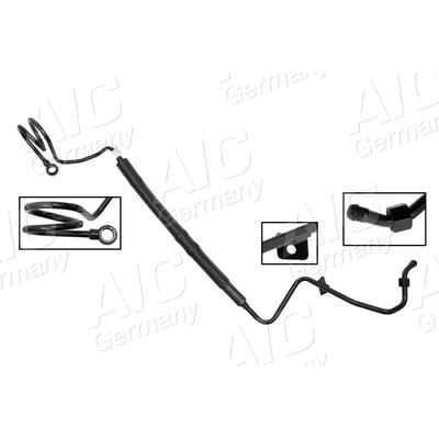 AIC Hydraulikschlauch, Lenkung Original Quality 58280 von Hydraulikpumpe nach Lenkgetriebe für VAG