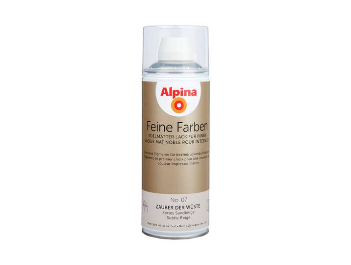 Alpina Sprühlack Feine Farben Zauber der Wüste Beige 0.4 l Edelmatt