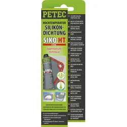 Petec Hochtemperatursilikon SIKO rot 70 ml Tube