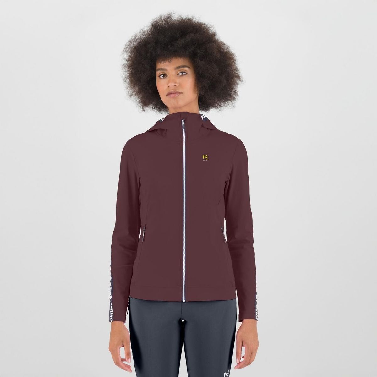 Karpos Easyfrizz W Full-zip Hoodie vineyard/ombre blue (204) XL 2532005-204-XL