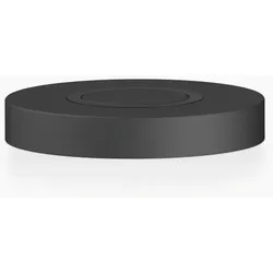 Dornbracht Air-Switch-Bedienknopf, runde Rosette, 10713970-33, Farbe: Schwarz Matt